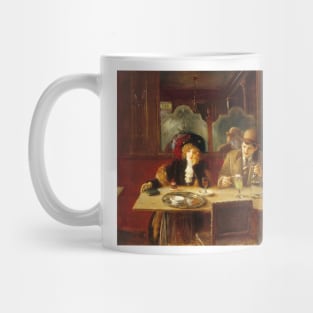 At the Cafe, Says Absinthe by Jean Beraud Mug